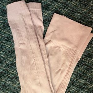 Light pink XS athletic leggings
